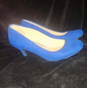 Elegant Blue Women's Heels